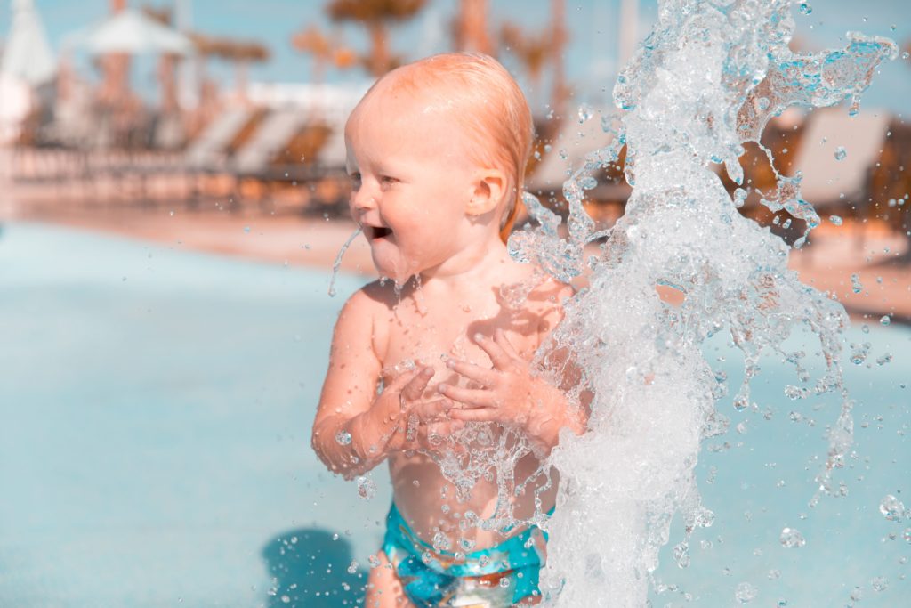 Temperatura acqua piscina bambini