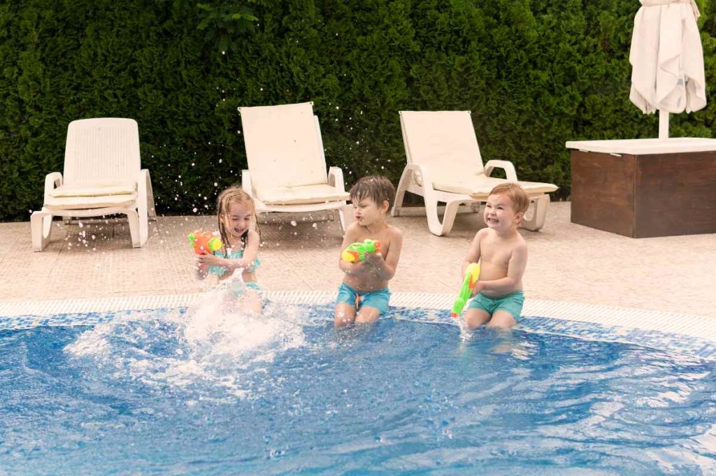 piscina sicurezza per bambini